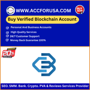Buy Verified Blockchain account