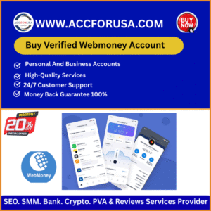 Buy Verified WebMoney Account